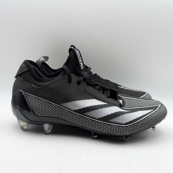 Adidas Mens Adizero Electric 1 Football Cleats US 10 Black White Athletic EUC main image 12